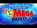 Mega Millions drawing Live results for August 18 2026 mega millions results today live