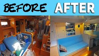Total Sailboat Refit (interior, electronics, B&G navigation system) Part 3 – Sailing Ep 201