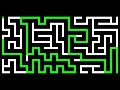 Random Maze Generator Solver with Recursive Backtracking