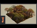Generating Trees Using C4D and Python
