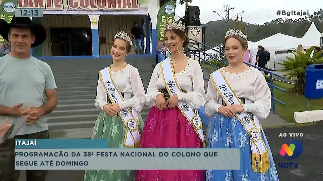 Confira a programação da Festa do Colono de Itajaí que segue até domingo