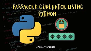 Password Generator Using