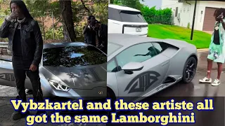 Vybz Kartel Ready To Shell Germany Kartel Among Top Rappers Gifted Custom Lamborghini Djdreadbeard 