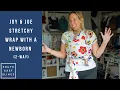 How to use Joy and Joe stretchy wrap with a Newborn Baby 2-way stretch