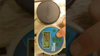 Sideways Hunter Node Timer Battery Controller Irrigation 3of6 Start Time Setting Program NYC