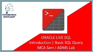 Part 1 Oracle Live SQL Introduction Basic SQL Queries Hands on Training