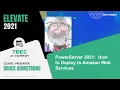 PowerServer 2021 How to Deploy to Amazon Web Services