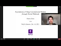 Alberto Bietti NYU - Foundations of deep convolutional models through kernel methods