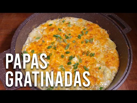 Download MP3 PAPAS GRATINADAS | 🔥💣♨ Receta super facil, rapida de las papas a la crema con puerro!