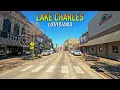 Lake Charles Louisiana Driving Through