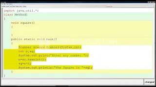 void method without parameters