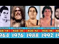 Andre the Giant Transformation From 1 to 46 Year Old