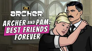 archer and pam best friends forever archer fx