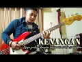 KENANGAN Elvy sukaesih - Bass cover  instrument Violin syahdu.