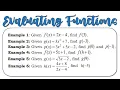 Evaluating Functions General Mathematics Grade 11