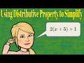 Using Distributive Property to Clear Parentheses Simplify 7 EE A 1