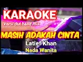 Download Lagu MASIH ADAKAH CINTA - Latif Khan | Karaoke dut band mix nada wanita | Lirik