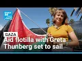 Download Lagu Aid flotilla with Greta Thunberg, European lawmakers set to sail for Gaza • FRANCE 24 English
