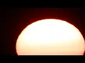 Charlotte NC - Charlotte Sunrise with sunspots visible