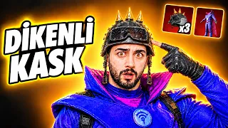 3 DİKENLİ KASK KAZANDIM! UC'SİZ PUBG MOBİLE'A BAŞLADIM! #26