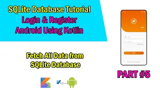 Android SQLite Database Tutorial Kotlin Fetch All Data From SQLite Database
