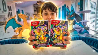 Unboxing the NEW Ascended Heroes Pokémon Booster Packs! 📦✨