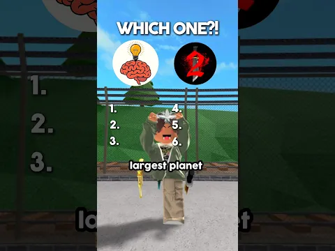 GENERAL KNOWLEDGE VS ROBLOX KNOWLEDGE.. 😳￼