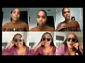 Kelly Rowland and Lala Anthony Live on IG Live April 17th 2020