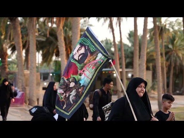 ⁣فيديو خام  للمونتاج (زيارة الأربعين ، مشاية ، مواكب)