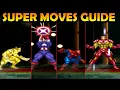 Marvel Super Heroes War of the Gems All Super Moves Guide - How to Do Them?