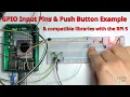 Python GPIO - Input Pin Push Button Example Compatibility With Raspberry Pi 5