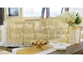 Host an Oscars Party - Easy Styling Tips and Food Ideas