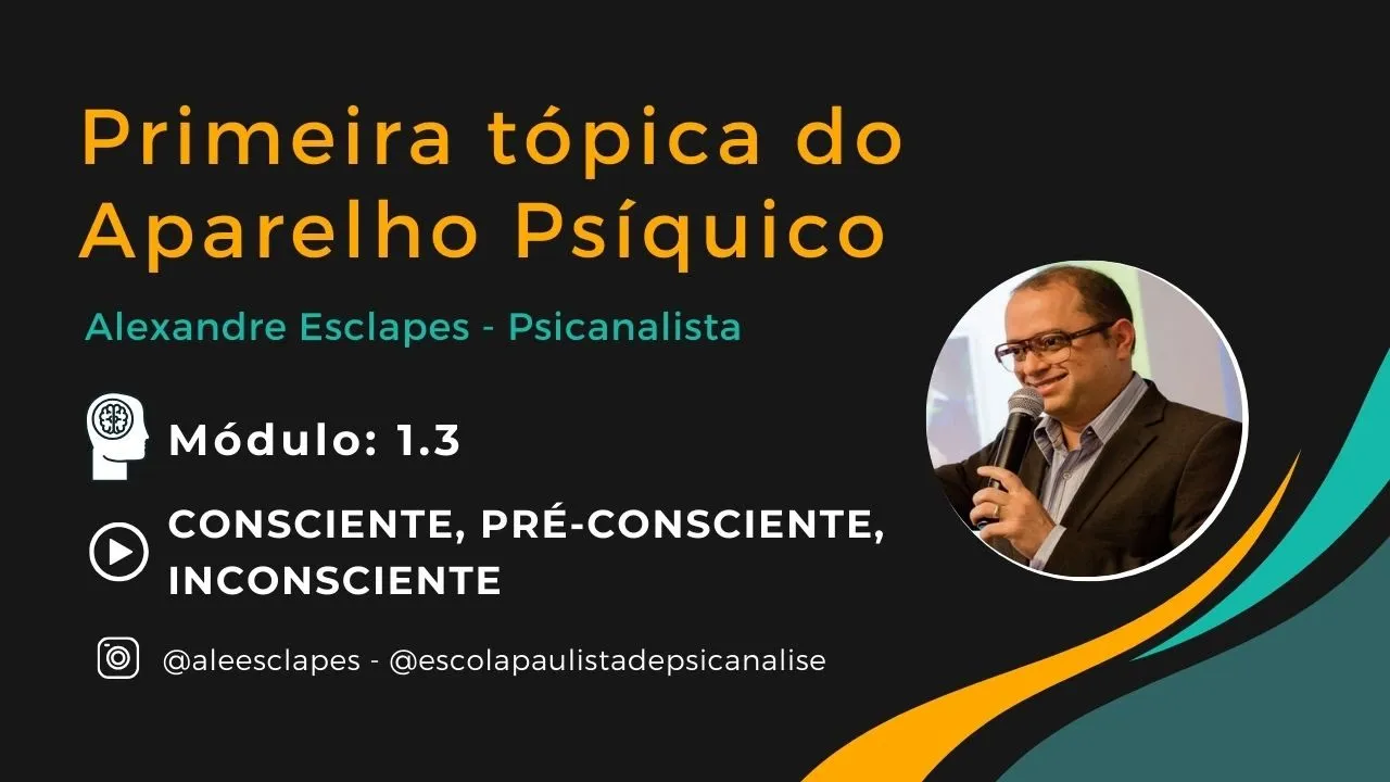 MÓDULO: 1.3 - CONSCIENTE, PRÉ-CONSCIENTE, INCONSCIENTE