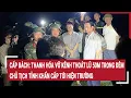 Download Lagu Cấp bách: Thanh Hóa vỡ kênh thoát lũ 50m trong đêm, Chủ tịch tỉnh khẩn cấp tới hiện trường