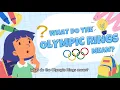 What Do The Olympic Rings Mean The Olympics Fun Facts For Kids What the Olympic rings Represent
