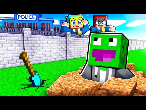 Video Thumbnail: KOPIĘ TUNEL ŻEBY UCIEC z WIĘZIENIA w Minecraft!