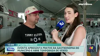 Rincão recebe 2ª edição do Gastro Rincão com culinária local