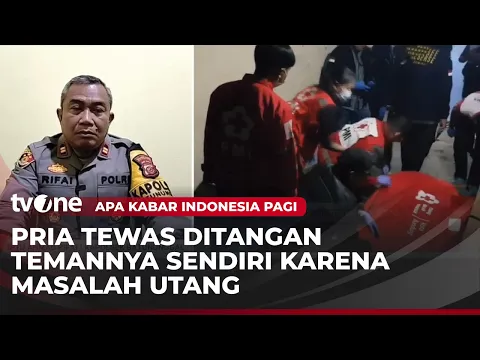 Dipicu Masalah Utang, Pria Tewas Ditusuk Temannya Sendiri