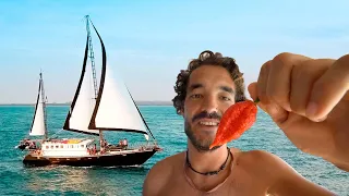 Eating World’s HOTTEST Chili the Carolina Reaper at Sea 🔥🌶⛵️Expedition Drenched S2 Ep23