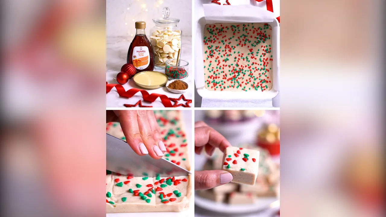 5-Ingredient Gingerbread Fudge