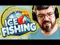 I WENT HUNTING BIG REDS ON ICE FISHING