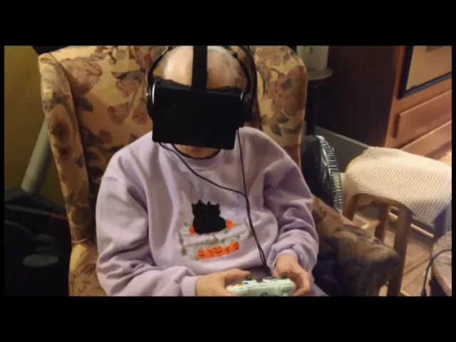 Grandmother Uses Oculus Rift as Therapy