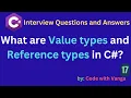 Value Types vs Reference Types in C Explained for Beginners