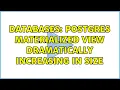Databases Postgres Materialized View Dramatically Increasing In Size 2 Solutions