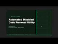 Automation Anywhere A360 Remove Disabled Code from Bots Instantly
