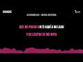 Maria Becerra - ACARAMELAO (KARAOKE)