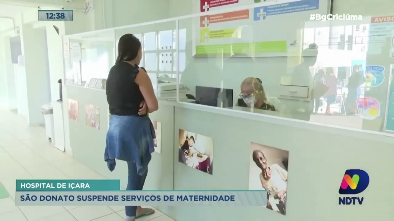Hospital São Donato suspende serviços de maternidade em Içara temporariamente