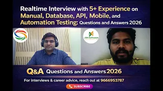 5 Years Testing Interview Manual API Database Automation Q A 2026