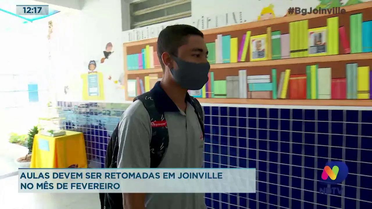 Aulas devem ser retomadas em Joinville no mês de fevereiro