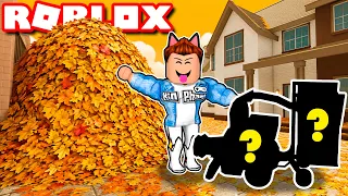 Roblox | NHỜ VŨ KHÍ BÍ MẬT NÀY KIA DỌN NÚI LÁ BIỆT THỰ SIÊU NHANH - Clean all the leaves | KiA Phạm